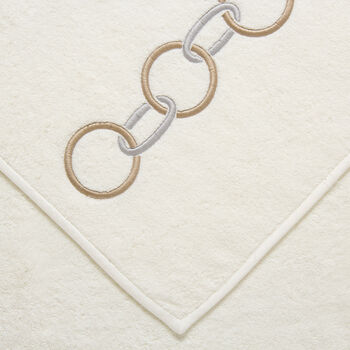 Links Embroidered Hand Towel