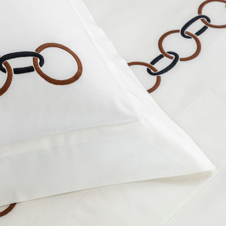 slide 3 Links Embroidered Duvet Cover