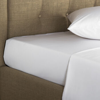 Lux Percalle Fitted Bottom Sheet