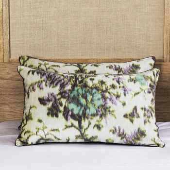 Botanic Velvet Decorative Cushion Cover