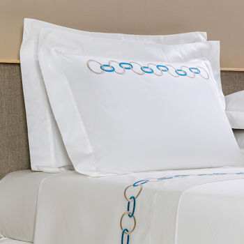Links Embroidered Sham