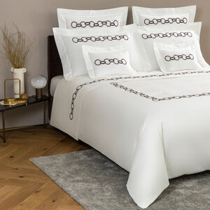 slide 4 Links Embroidered Duvet Cover